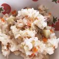 あたむ❤189's cooksnap of when they made チーズは好きなだけ♡さつまいもリゾット.