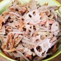 うぁいえる's cooksnap of when they made れんこんと人参♫簡単味噌きんぴら.