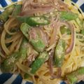 みっちゃん829's cooksnap of when they made オクラとツナの和風パスタ.