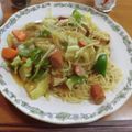 i_yokan's cooksnap of when they made カレー風味あんかけ焼きそば.