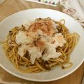 omegmeg's cooksnap of when they made ツナと大根おろしの和風パスタ.