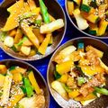 ふたごゆき's cooksnap of when they made かぼちゃとインゲンと竹輪のきんぴら.