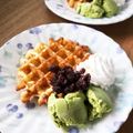☆あいちゃん's cooksnap of when they made 冷凍ワッフルで簡単デザート♪.