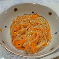 わんこたんわんたん's cooksnap of when they made しらたきと人参のナムル風炒め☆.