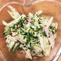 A♡D's cooksnap of when they made かまぼこときゅうりのコロコロサラダ.