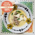月✳Iris's cooksnap of when they made くずし豆腐の豆乳まろやかスープ.