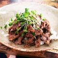 AKI∵'s cooksnap of when they made スタミナ丼.