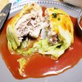 でかみなﾏﾏ's cooksnap of when they made マグカップでキャベツと挽き肉のドーム蒸し.