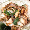 気まぐれご飯を作る人's cooksnap of when they made きのこと豚肉の大葉しょうが炒め.