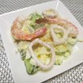 ジョングレ's cooksnap of when they made エビ☆イカ簡単サラダ♪.
