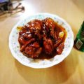 crohn's cooksnap of when they made 簡単美味しい♪手羽元のハニーマスタード煮.