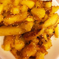 とむ子。's cooksnap of when they made 揚げない簡単大学芋.