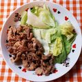 えつエツ's cooksnap of when they made 安上がりで美味しい豚肉の甘辛焼き☆.