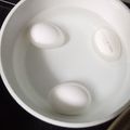 のりこったん's cooksnap of when they made エコゆで卵.