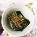 のりこったん's cooksnap of when they made 醤油洗いでしゃっきり！おひたし♪.
