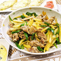 ゆけり３兄弟's cooksnap of when they made 簡単！お弁当や丼◎じゃがいもの青椒肉絲.