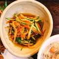 ランドセル餅's cooksnap of when they made ♪きゅうりともやしの中華サラダ♪.
