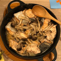 chihirola's cooksnap of when they made 鮭としめじのガリバタみそマヨ炒め.