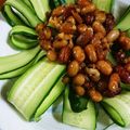 にゃ★にゃ's cooksnap of when they made 食べる大豆ドレッシングのキュウリサラダ.