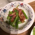 クック87XSXI☆'s cooksnap of when they made ✤厚切りベーコンとアスパラのバター醤油✤.