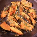 ♪りぼん♪'s cooksnap of when they made 我が家の常備菜♪かぼちゃのネギ炒め.