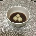 ☆こまっと☆'s cooksnap of when they made 白玉入りこしあんでお汁粉.
