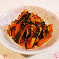 Richland☆Y's cooksnap of when they made ★簡単★人参カボチャのエコ皮炒め★.