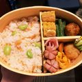 ちゅーりっぷ♪♪'s cooksnap of when they made 彩りかわいい♡鮭と枝豆のおにぎり♡.