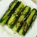 まろん☆'s cooksnap of when they made 我が家のやみつききゅうり.