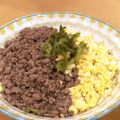 ChunChun☆≡'s cooksnap of when they made 子供が大好き☆三色丼♪.