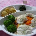 ゆずっ子そうママン's cooksnap of when they made 離乳食後期☆☆☆簡単！！手づかみわんたん.