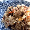 Takane1211's cooksnap of when they made にんじんとしめじの炊き込みごはん.