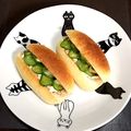B_C_M's cooksnap of when they made 塩づけキュウリサンド(^з^)-☆.