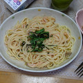 ゆけり３兄弟's cooksnap of when they made 冷凍たらこパスタを簡単アレンジ★☆.