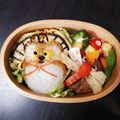 れいこうじ's cooksnap of when they made 幼稚園 お弁当 キャラ弁♡たぬき.