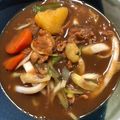 puririnrin's cooksnap of when they made カレーリメイク/和風カレーうどん.