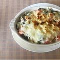 あっさーちゃん's cooksnap of when they made m茄子とトマトの簡単グラタン.