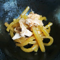baikinman☆'s cooksnap of when they made 芋の茎の煮物♪.
