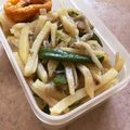 ぴょん吉Cafe's cooksnap of when they made ☆じゃがいもピーマンじゃこのサッと炒め.
