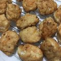 友莉子's cooksnap of when they made 簡単ロカボ糖質カットの旨ナゲット.