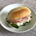 misatona's cooksnap of when they made ランチに＊*○ バゲットサンドイッチ.
