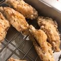 らいらいらー's cooksnap of when they made 漬け込み不要！フライパンで手羽中からあげ.