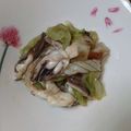 sappon☆'s cooksnap of when they made ヤリイカの下足とキャベツの梅だれ和え.