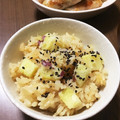 パグカップ's cooksnap of when they made さつまいもの炊き込みご飯.