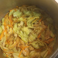 さっち天然さん's cooksnap of when they made キャベツと人参と油揚げの煮物.