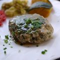 戦うコックサン's cooksnap of when they made 簡単!!マヨポンにらバーグ♪.