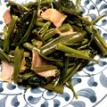 KimiキラMiku's cooksnap of when they made 空芯菜のにんにく炒め.