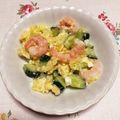 ｎａ．ｏ＿ｏ．ｍｉ's cooksnap of when they made ぷりっぷりエビとキュウリの卵ポテサラ★.