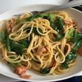 acco❁'s cooksnap of when they made 我家人気のにんにくパスタ❤ペペロンチーノ.