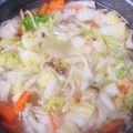 ぽるむ's cooksnap of when they made 簡単絶品★最後まで美味しい★こく旨鷄塩鍋.